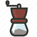 bean, coffee, grinder, mill