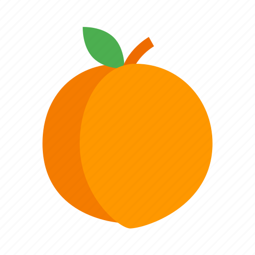 Peach, fresh, fruit, sweet, dessert, food, healthy icon - Download on Iconfinder