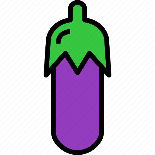 Aubergine, food, vegetable icon - Download on Iconfinder