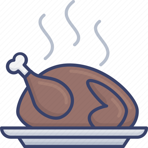 Chicken, dinner, food, meal, meat, turkey icon - Download on Iconfinder