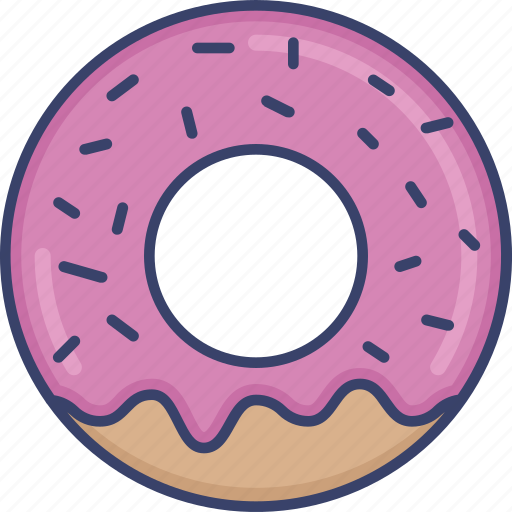 Bakery, donut, doughnut, food, pastry, sweets icon - Download on Iconfinder