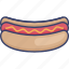 fast, food, hotdog, junk, meal, sandwich, sausage 