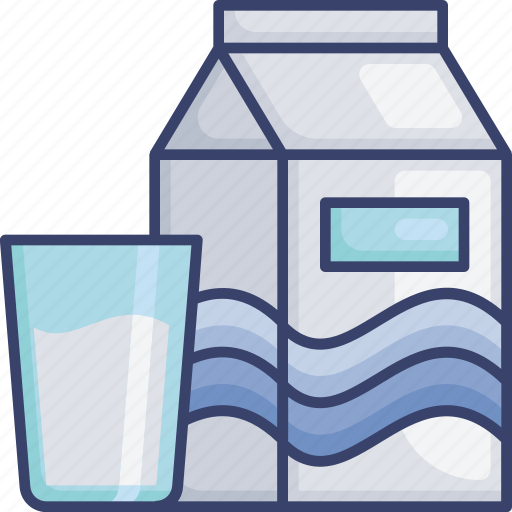 Beverage, carton, drink, glass, juice, milk icon - Download on Iconfinder