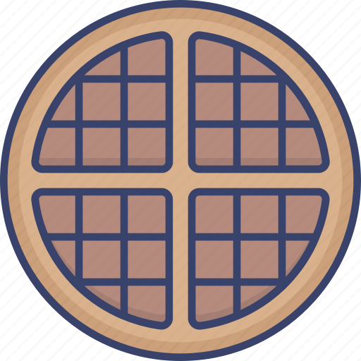 Bakery, breakfast, food, meal, pastry, sweet, waffle icon - Download on Iconfinder