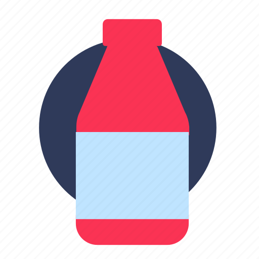 Food, bottle, milk bottle, grocery, cooking, beverage, water icon - Download on Iconfinder