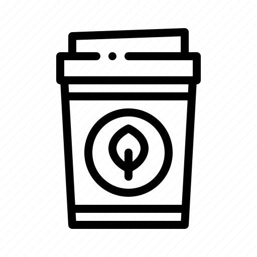 Matcha, latte, green, tea, take, away, paper icon - Download on Iconfinder