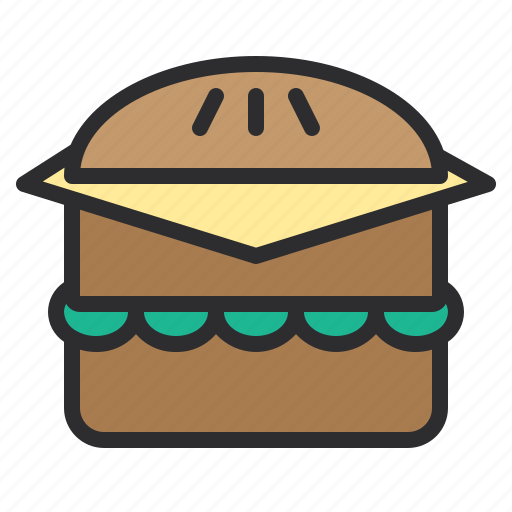 Cake, cream, dessert, hamburger, sweet icon - Download on Iconfinder
