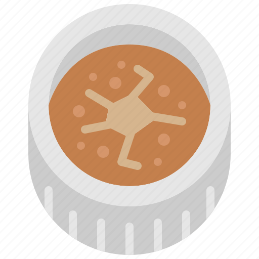 Creme, brulee, burnt, cream, french, dessert, sweet icon - Download on Iconfinder