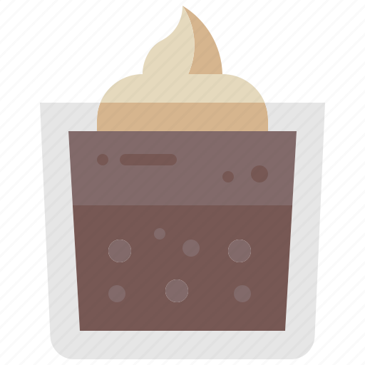 Mousse, chocolate, dessert, sweet, cup, cream, bakery icon - Download on Iconfinder