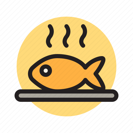 Fish, meat, food, meal, restaurant icon - Download on Iconfinder