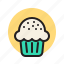 cupcake, cake, sweet, dessert, bakery 