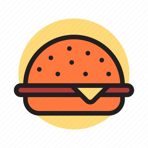 Burger, hamburger, fastfood, food, meal, restaurant icon - Download on Iconfinder