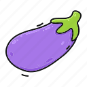 eggplant, brinjal, vegetable, food, aubergine