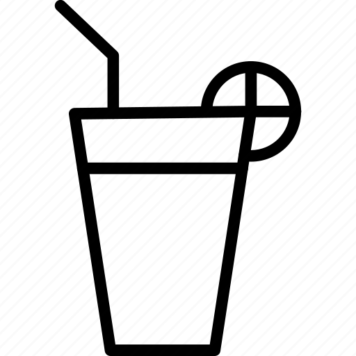 Lemonade, drink, beverage, glass, summer icon - Download on Iconfinder