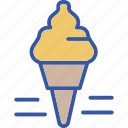cream, ice, cone, dessert, icecream, sweet