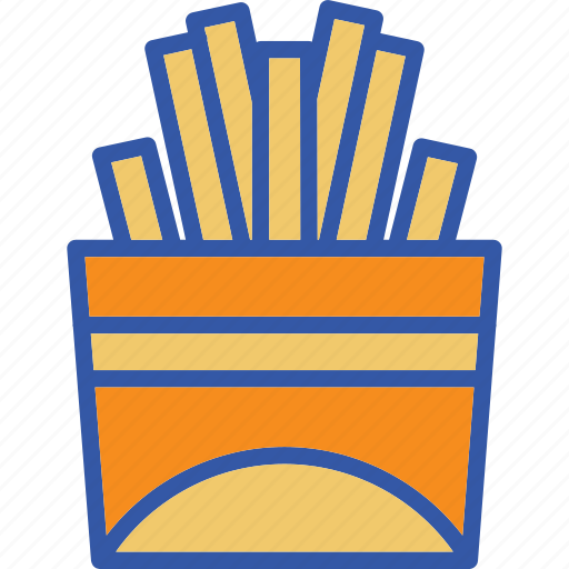 Fast, food, french, fries, kitchen, potato, restaurant icon - Download on Iconfinder