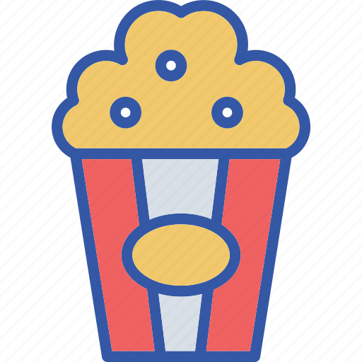 Cinema, fast food, food, movie, popcorn, snack, tasty icon - Download on Iconfinder