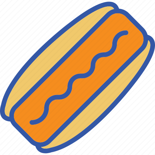 Bread, breakfast, fast food, food, hotdog, restaurant, sausage icon - Download on Iconfinder