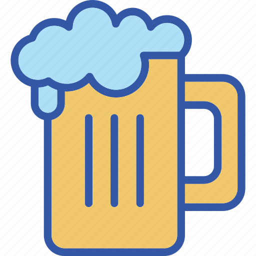 Beer mug, alcohol, beer, drink, food, mug, party icon - Download on Iconfinder