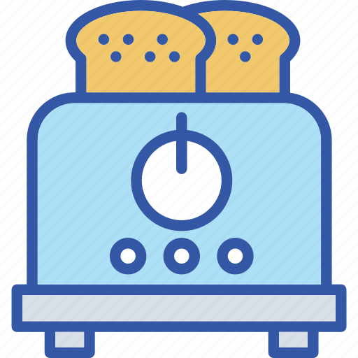 Appliances, bakery, bread, bun, cooking, kitchen, toaster icon - Download on Iconfinder