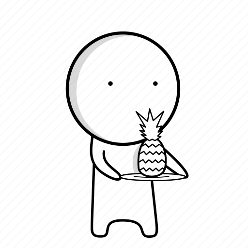 Pineapple, tropics, restaurant, holiday, food, fruit icon - Download on Iconfinder