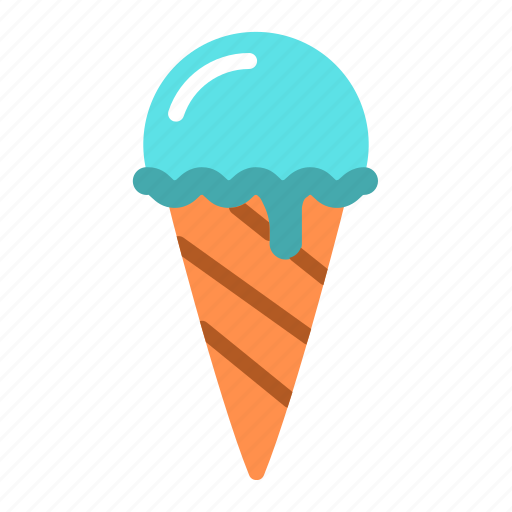 Ice, ice cream, dessert, sweet, food, cream, summer icon - Download on Iconfinder
