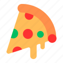 pizza, food, fast-food, slice, italian, meal, restaurant, pizza-slice, delicious