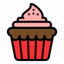 cupcake, dessert, sweet, muffin, cake, food, bakery, delicious, pastry