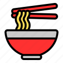 noodle, noodle bowl, food, chinese, ramen, noodles, bowl, restaurant, cuisine