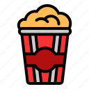 popcorn, food, cinema, snack, movie, entertainment, corn, film, theater