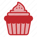 cupcake, dessert, sweet, muffin, cake, food, bakery, delicious, pastry