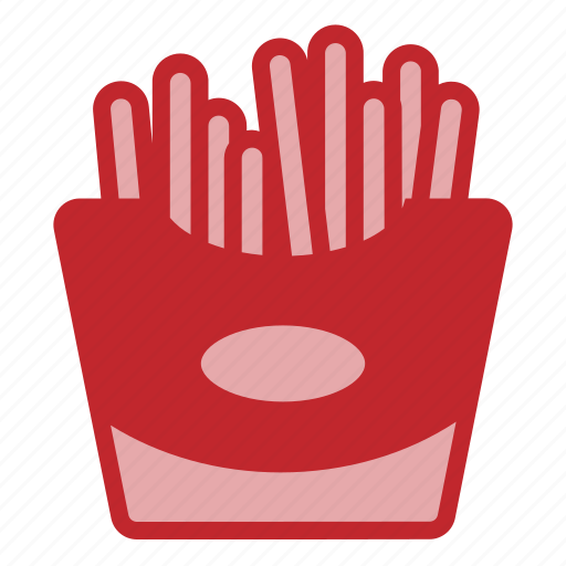 French, french fries, food, fast-food, fries, potato, snack icon - Download on Iconfinder
