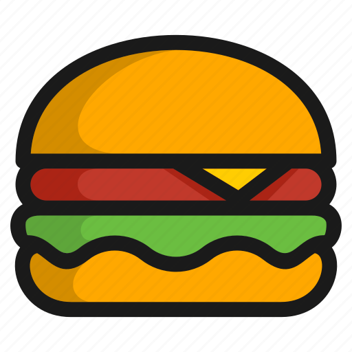 Burger, food, cooking, fast, kitchen, meal, restaurant icon - Download on Iconfinder
