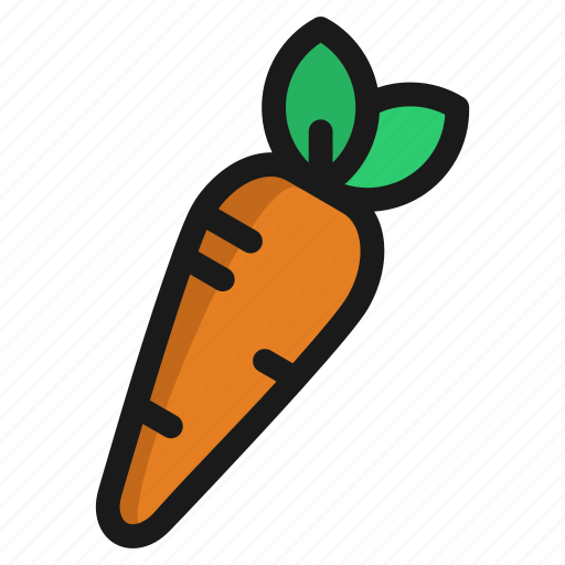 Carrot, food, kitchen, meal, rabit, restaurant, vegetable icon - Download on Iconfinder