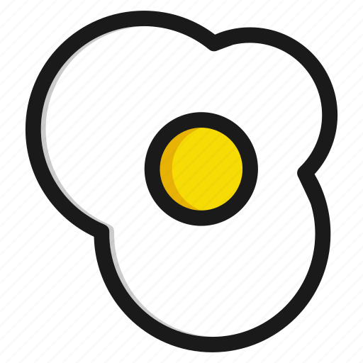 Egg, food, cook, cooking, healthy, kitchen, meal icon - Download on Iconfinder