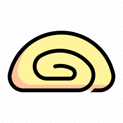 Cake, cream, food, jelly, roll, sweet, swiss icon - Download on Iconfinder