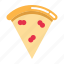 pizza, slice, food, italian, dinner, cuisine, cheese, mozzarella, meal 