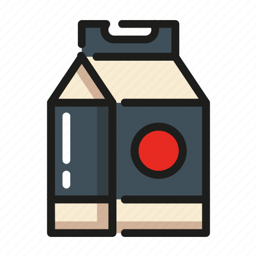 Milk, drink, white, package, fresh, food, beverage icon - Download on Iconfinder