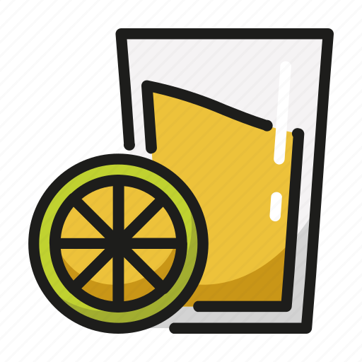 Lemon, juice, fruit, fresh, healthy, drink, tropical icon - Download on Iconfinder