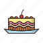 birthday, cake, dessert, food, sweet 