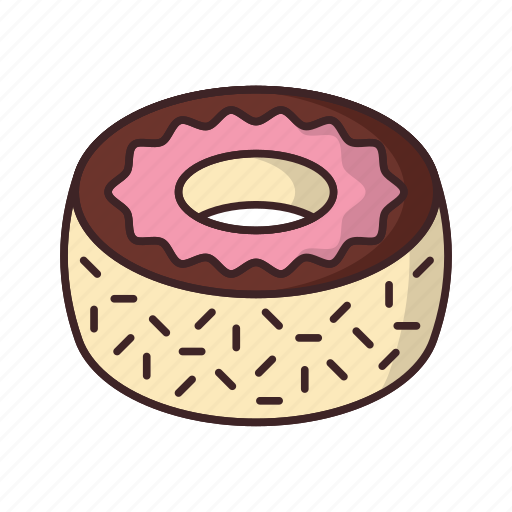 Bakery, dessert, donut, doughnut, fondant, food, frosting icon - Download on Iconfinder