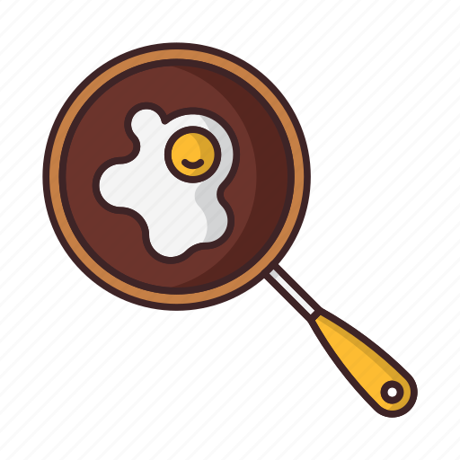 Breakfast, eggs, food, pan, scrambled icon - Download on Iconfinder