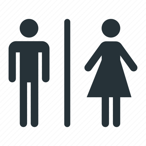 Couple, female, gender, male, people, restroom, toilet icon - Download on Iconfinder