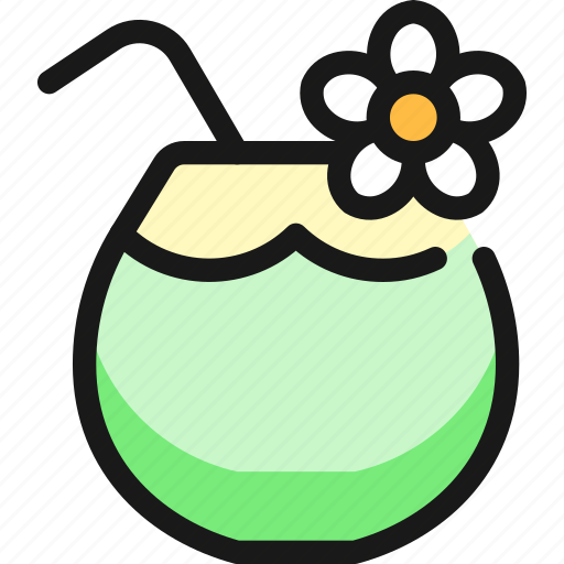 Cocktail, coconut icon - Download on Iconfinder