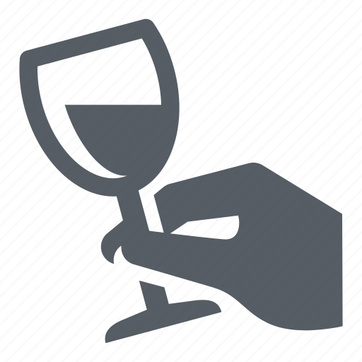 Drink, glass, hand, tasting, wine icon - Download on Iconfinder
