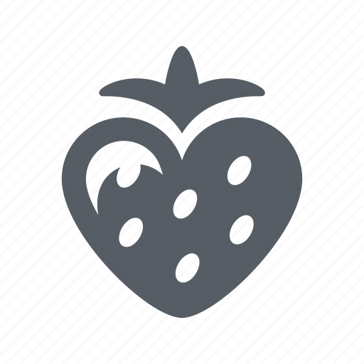 Food, fruit, healthy, heart, strawberry, vitamins icon - Download on Iconfinder