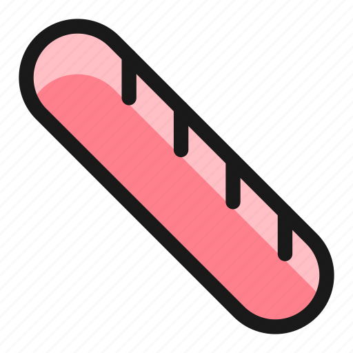 Fast, food, hot, dog, sausage icon - Download on Iconfinder