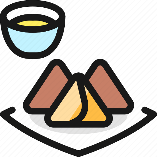 Exotic, food, samosa icon - Download on Iconfinder