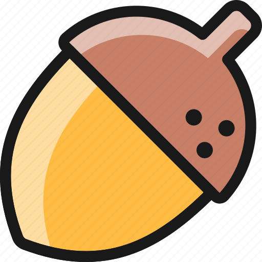 Fruit, acorn icon - Download on Iconfinder on Iconfinder