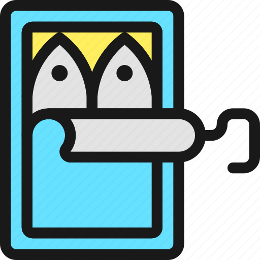 Sardine, can, seafood icon - Download on Iconfinder